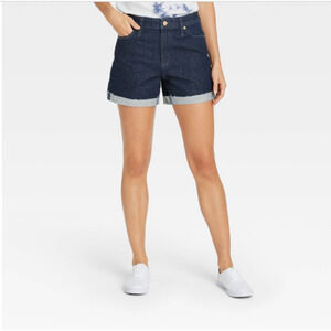 NWT Women's High-Rise Jean Shorts by Universal Thread